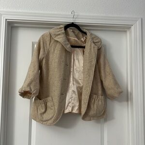 Champagne color coat